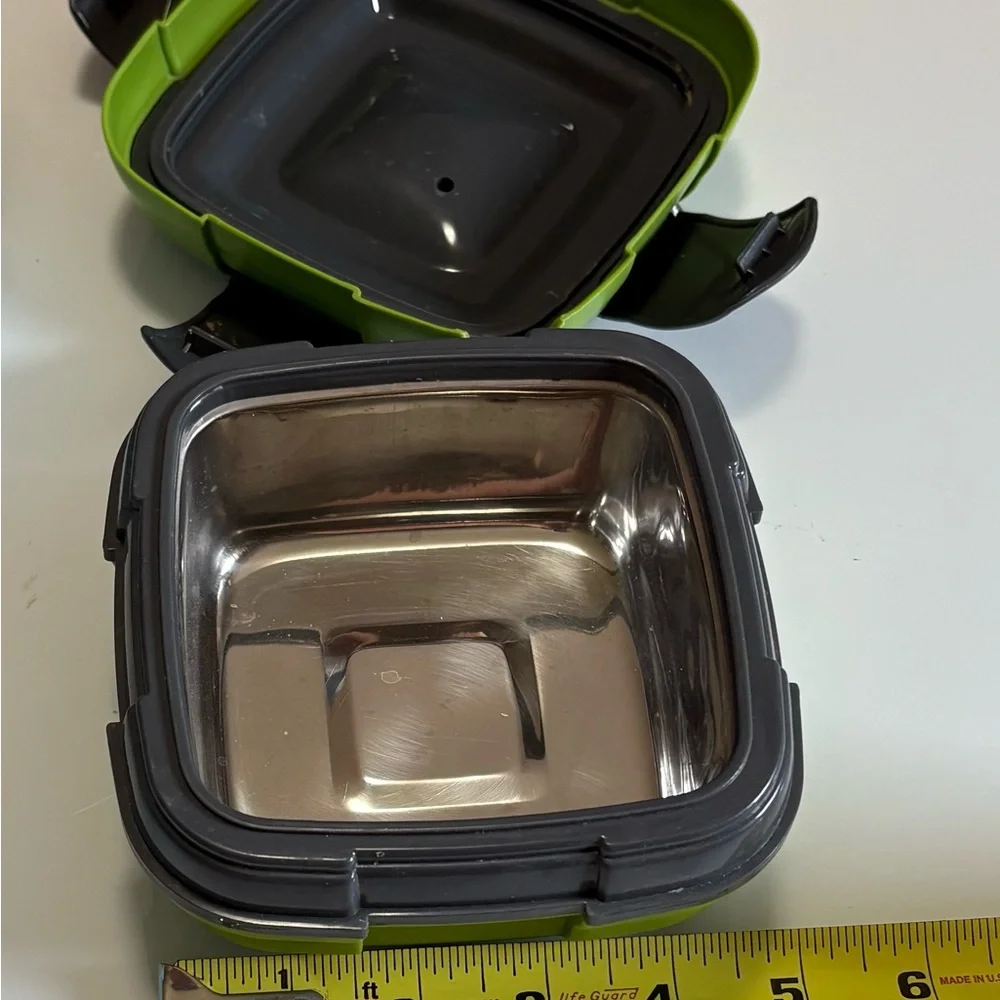 Blue and Green Food Storage Containers